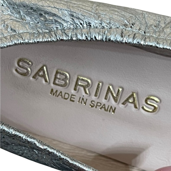 Sabrinas ballet flats silver shoes size 37 - Picture 12 of 15